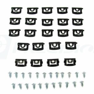 1968-1976 Dart Swinger / 1971-1976 Scamp & 1968-1969 Barracuda Front Windshield Clip Set